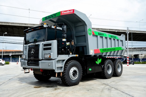 รถบรรทุกเหมืองไฟฟ้า SANY
