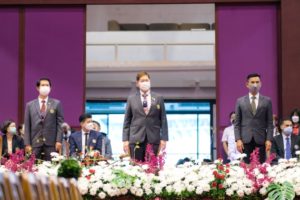 ภาพ เปิดพิธีปฐมนิเทศนิสิตใหม่ อัตลักษณ์ ม