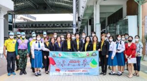 1.เซนต์ฟรังรวมใจ บริจาคโลหิต ถวายเป็นพระรา