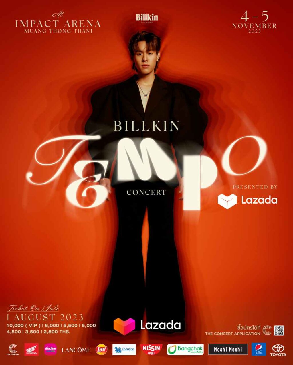 Billkin Tempo Concert Presented by Lazada' 00