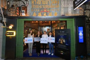 ภาพที่ 1 ผู้บริหารของยูโอบีและอินฟลูเอนเซ