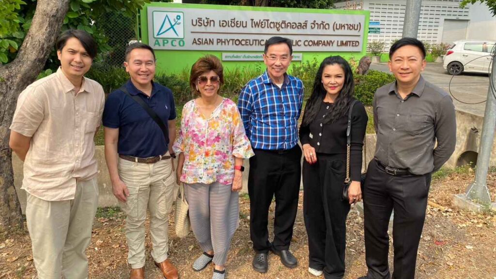 ภาพผู้บริหารเยี่ยมชมโรงงาน APCO จ.ลำพูน