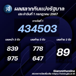 ถูกหวยงวดนี้นะ