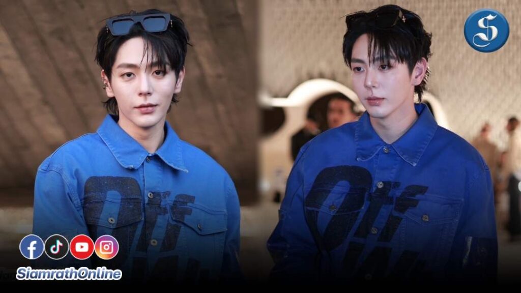 อัพ ภูมิพัฒน์ บินลัดฟ้าไปร่วมชมแฟชั่นโชว์ กรุงปารีส