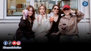 ออม ดิว เปิดตัวร้านชากลางสยาม ปก