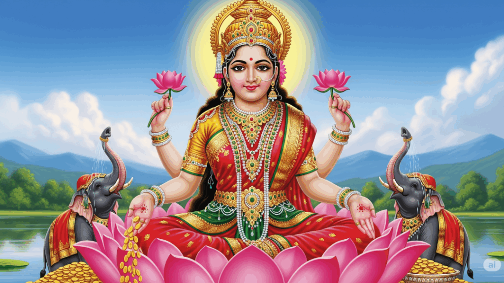 พระแม่ลักษมี ปก