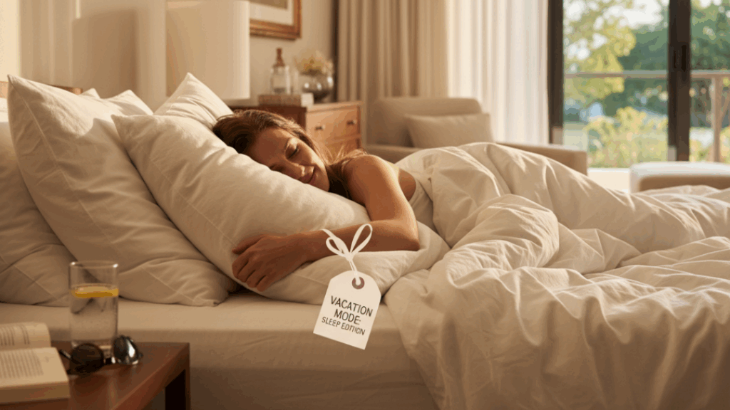 ลาพักร้อนเพื่อนอน ปก