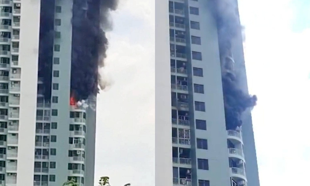 ไฟไหม้คอนโด ปก